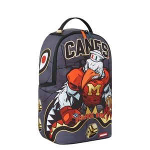 CANES MUSCLE UNIVERSITY OF MIAMI BACKPACK (WITH WARREN SAPP)